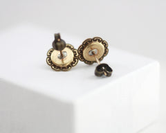 Art History Major - Vintage Style Stud Earrings