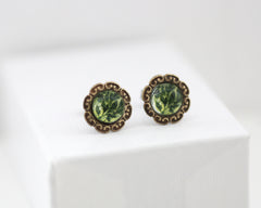 Through The Trees - Vintage Style Stud Earrings