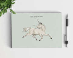 I Believe In Younicorn - Illustrated Greeting Card