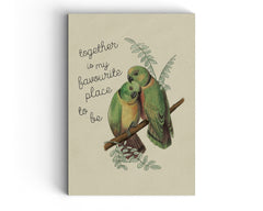 Together Is My Favourite Place To Be - Illustrated Greeting Card