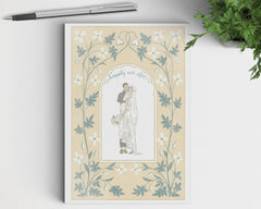 Happily Ever After - Illustrated Greeting Card