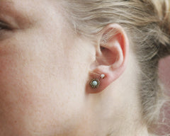 Mint Mini - Tiny 14kt Gold Filled Studs